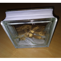 glasblok iets mat vierkant